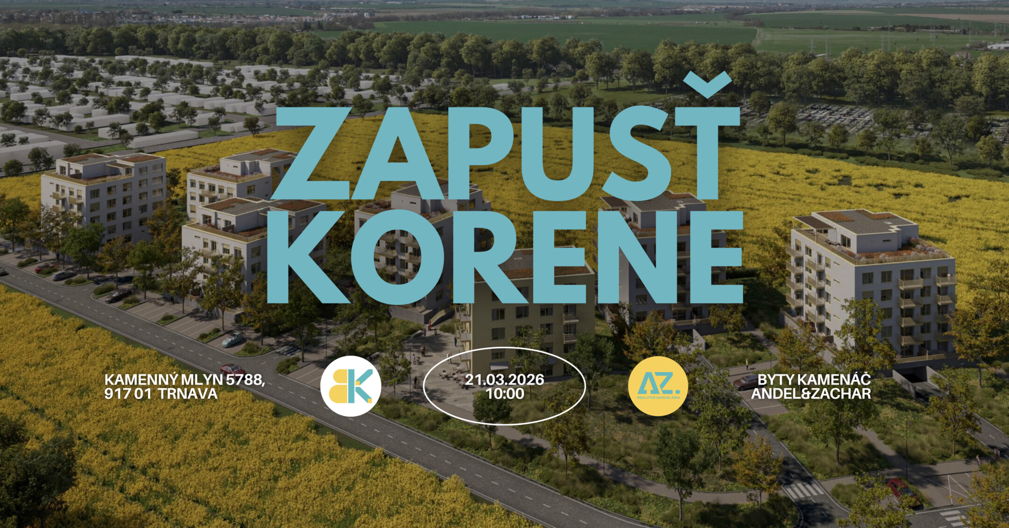 Zapusť korene: Už túto sobotu vysadíme nové stromy v Kamennom mlyne