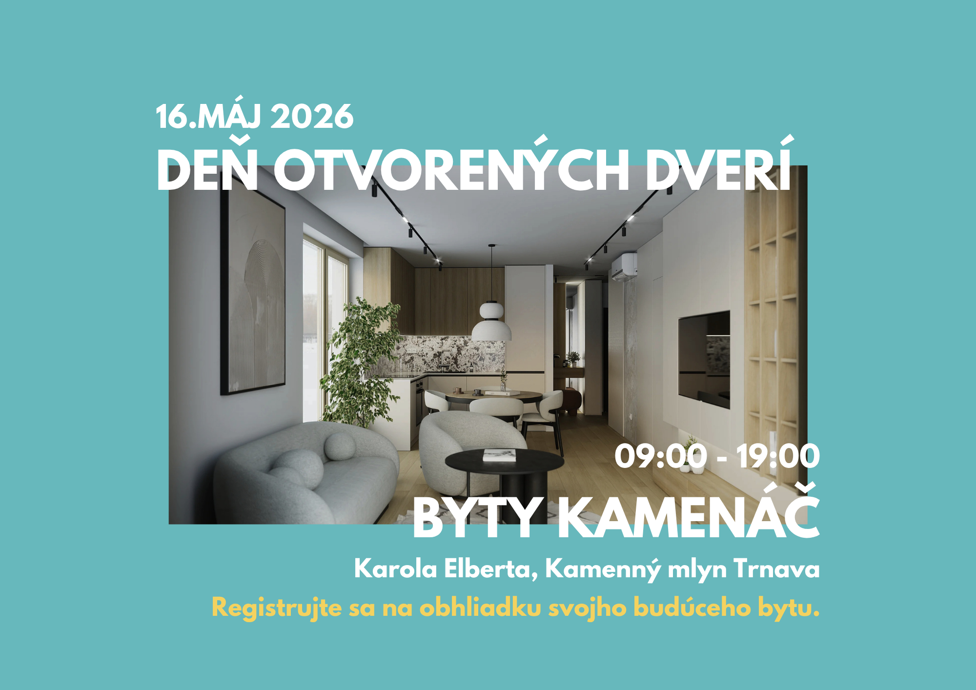 Druhý Deň otvorených dverí v projekte Byty Kamenáč