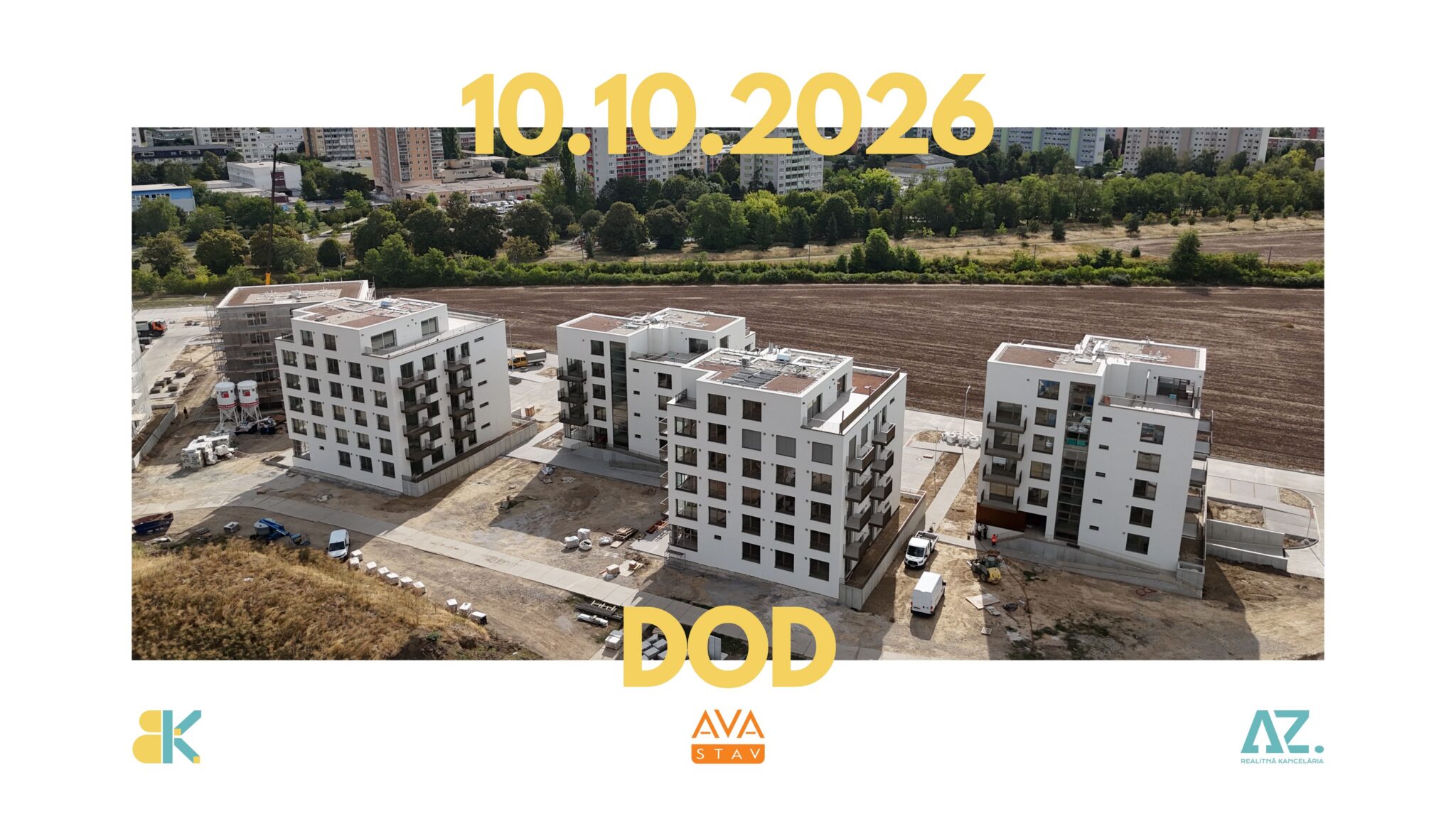 Byty Kamenáč opäť otvárajú svoje dvere. Príďte na DOD už 10. 10. 2026